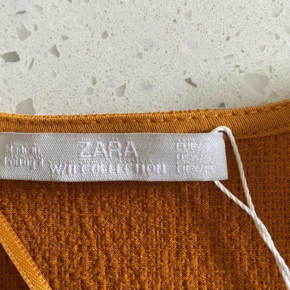 NWT Zara Tie Top - Picture 4 of 4